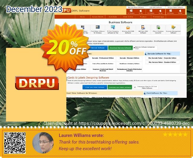 DRPU Bulk SMS Software (Multi-Device Edition) - 25 User License 驚きっ放し アド スクリーンショット
