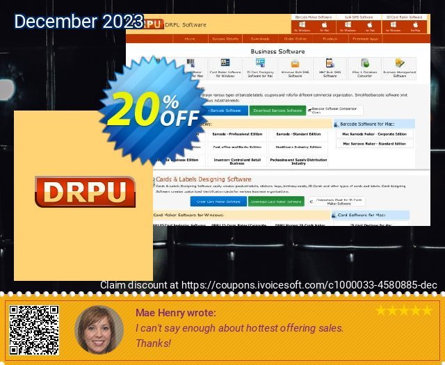 DRPU Mac Bulk SMS Software for GSM Mobile Phone - 50 User License discount 20% OFF, 2024 Mother's Day offer. Wide-site discount 2024 DRPU Mac Bulk SMS Software for GSM Mobile Phone - 50 User License