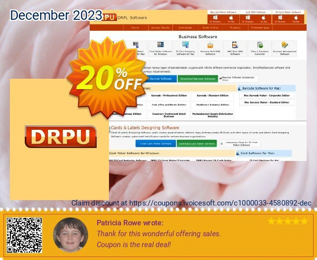 DRPU Mac Bulk SMS Software for GSM Mobile Phone - 50 User Reseller License discount 20% OFF, 2024 Easter Day promo. Wide-site discount 2024 DRPU Mac Bulk SMS Software for GSM Mobile Phone - 50 User Reseller License