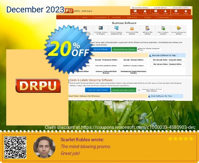 DRPU Mac Bulk SMS Software for Android Mobile Phone - 50 User Reseller License discount 20% OFF, 2024 Int' Nurses Day deals. Wide-site discount 2024 DRPU Mac Bulk SMS Software for Android Mobile Phone - 50 User Reseller License