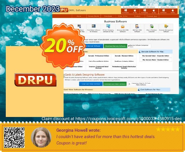 DRPU Mac Bulk SMS Software - Multi USB Modem - 100 User Reseller License 偉大な 増進 スクリーンショット