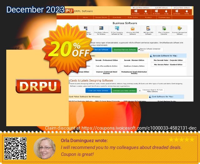 Business Card Maker Software - 5 PC License toll Preisnachlass Bildschirmfoto