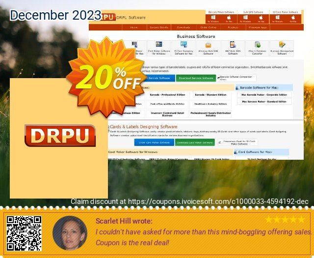 DRPU Excel Converter 惊人的 优惠券 软件截图