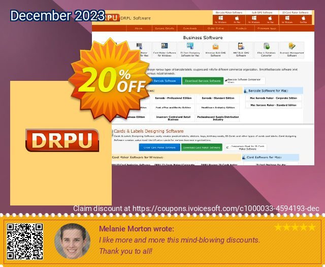 DRPU Excel to Windows Contacts Converter 令人震惊的 销售折让 软件截图