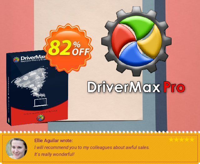 DriverMax 14 luar biasa promosi Screenshot