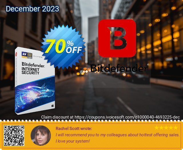 Bitdefender Internet Security 2022 超级的 产品交易 软件截图