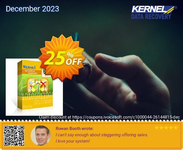 Kernel for Outlook Duplicates - Corporate Lifetime License discount 25% OFF, 2024 World Heritage Day offering discount. Kernel for Outlook Duplicates - Corporate Lifetime License Wondrous promotions code 2024