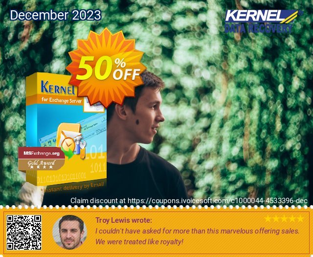 Kernel for Exchange Server (Technician License) discount 50% OFF, 2022 Boxing Day offering sales. Kernel Recovery for Exchange Server - Technician License formidable offer code 2022