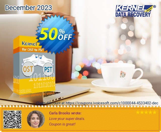 Kernel for OST to PST (Corporate License) discount 50% OFF, 2024 Women Month offering sales. Kernel for OST to PST Conversion - Corporate License awful deals code 2024