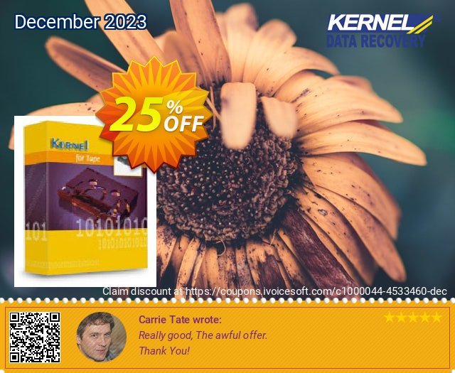 Kernel for Tape Data Recovery (Corporate) discount 25% OFF, 2022 National Savings Day sales. Kernel Recovery for Tape  - Corporate License stunning discount code 2022