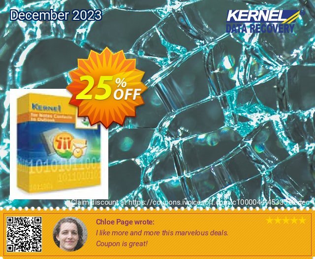 Kernel for Notes Contacts to Outlook - Technician License menakjubkan deals Screenshot