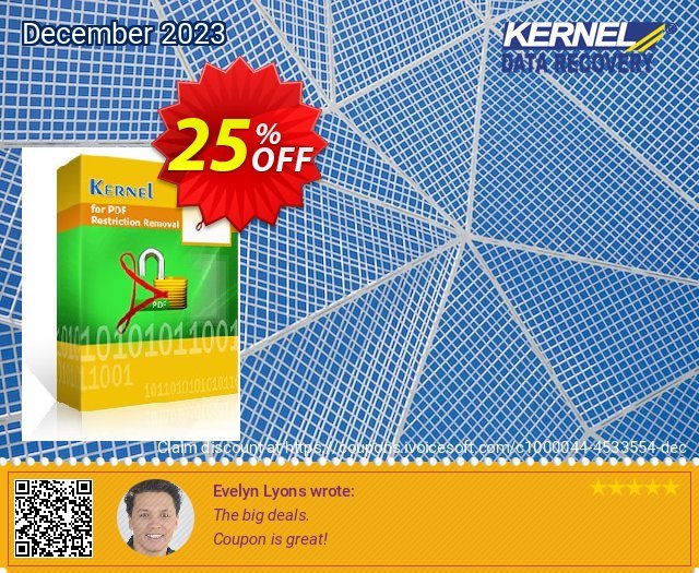 Kernel for PDF Restriction Removal discount 25% OFF, 2024 Spring offering sales. Kernel for PDF Restriction Removal imposing promotions code 2024