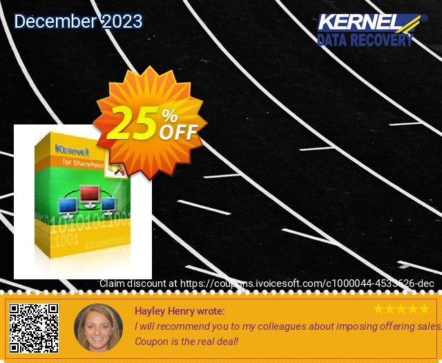 Kernel Recovery for SharePoint - Corporate License discount 25% OFF, 2022 New Year offering sales. Kernel Recovery for SharePoint - Corporate License formidable deals code 2022