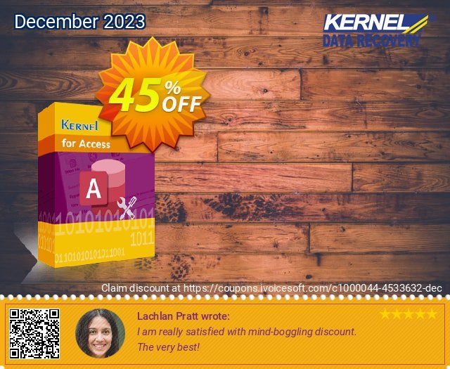 Kernel for Access Recovery (Technician) 惊人的 产品销售 软件截图
