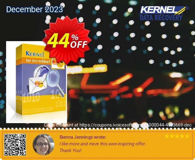Kernel for IncrediMail Recovery (Corporate License)  최고의   매상  스크린 샷