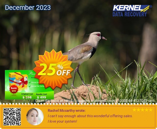Kernel Exchange Email - Corporate License tersendiri kupon Screenshot