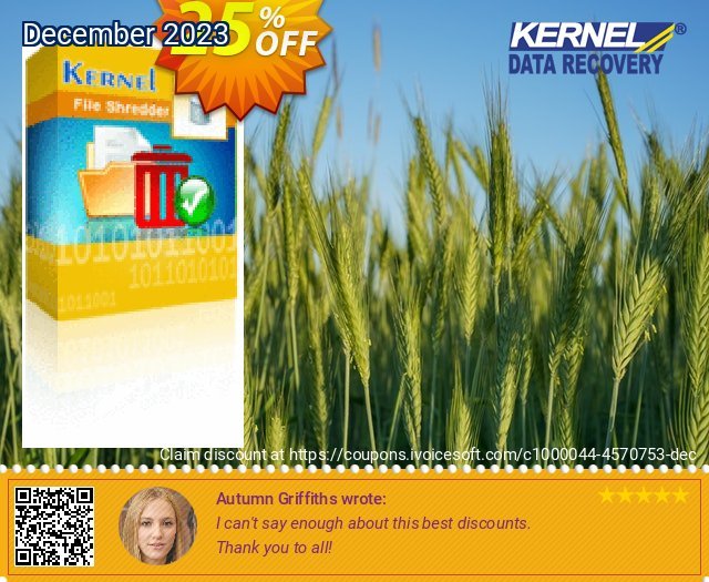 Kernel File Shredder discount 25% OFF, 2022 World Photo Day offering sales. Kernel File Shredder wondrous sales code 2022