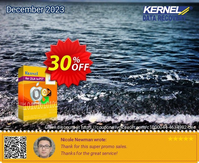 Kernel for OLM to PST (Technician) mewah penawaran sales Screenshot