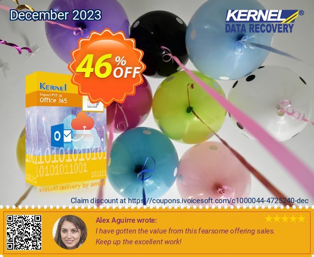 Kernel Import PST to Office 365 (Technician License)  대단하   세일  스크린 샷