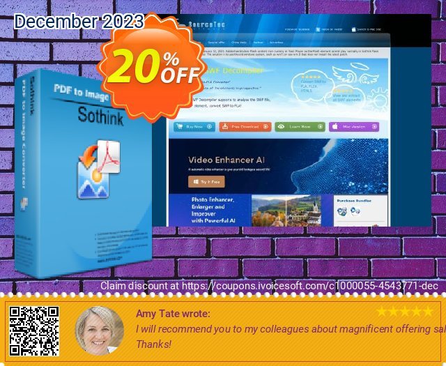 Sothink PDF to Image Converter fantastisch Verkaufsförderung Bildschirmfoto