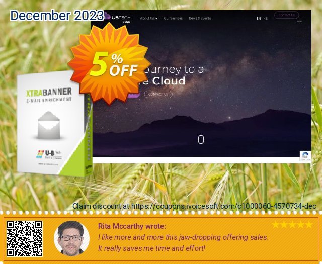 XTRABANNER Unlimited User Licenses atemberaubend Promotionsangebot Bildschirmfoto