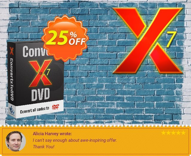 VSO ConvertXtoDVD discount 25% OFF, 2024 April Fools' Day deals. ConvertXtoDVD amazing discount code 2024