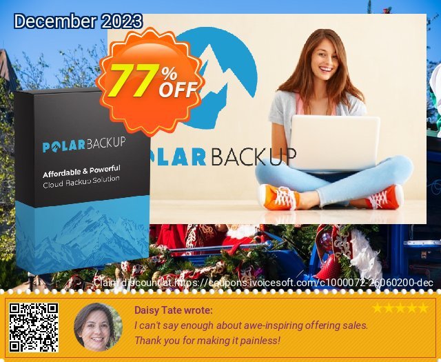 PolarBackup 1TB Lifetime 大的 折扣 软件截图