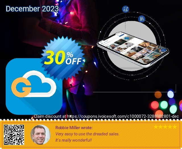 G Cloud Monthly (Unlimited) discount 30% OFF, 2024 Mother Day offering sales. 30% OFF G Cloud Yearly (1TB), verified