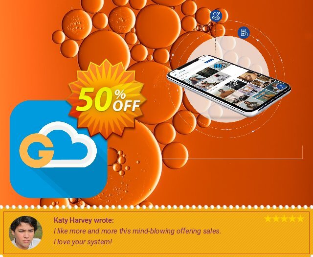 G Cloud Yearly (100GB) terpisah dr yg lain penawaran loyalitas pelanggan Screenshot