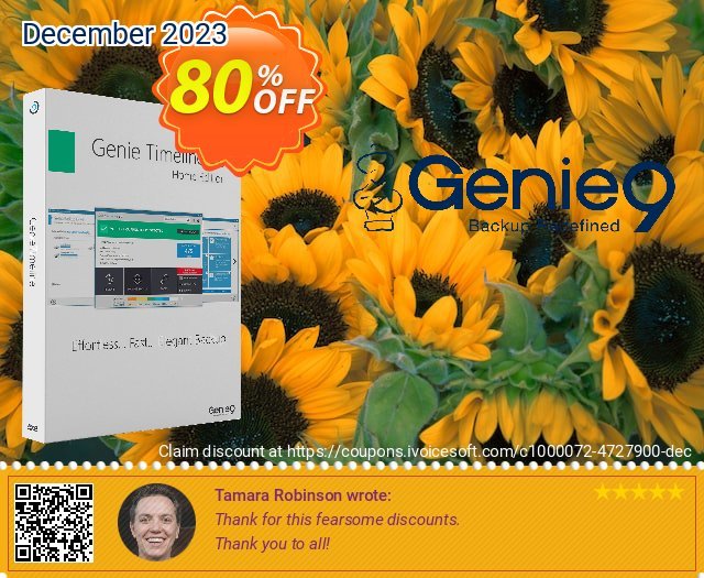 Genie Timeline Home 10 discount 80% OFF, 2022 Columbus Day offering sales. Genie Timeline Home 10 Impressive discount code 2022