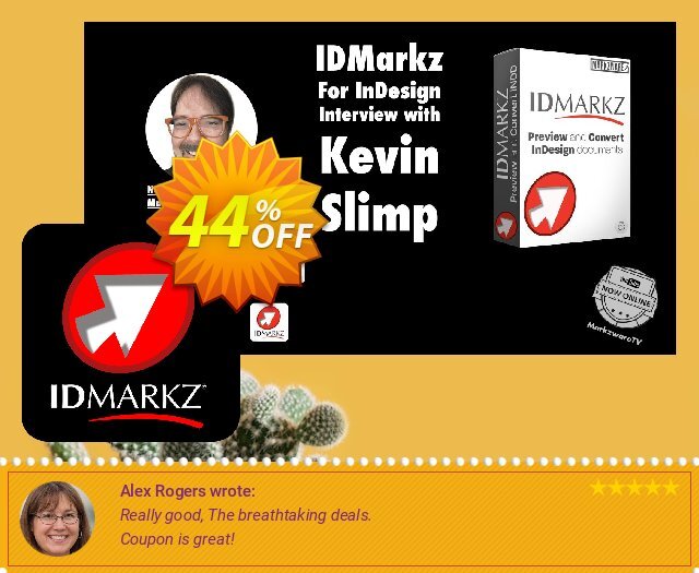 IDMarkz for MacOS discount 44% OFF, 2024 April Fools' Day sales. 44% OFF IDMarkz for MacOS, verified