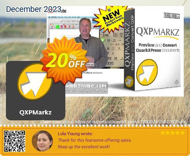 QXPMarkz for MacOS 令人恐惧的 产品销售 软件截图
