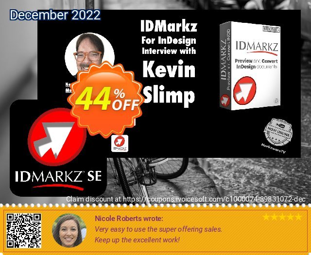 IDMarkz SE for Windows (Perpetual) discount 44% OFF, 2024 Easter Day promo sales. 44% OFF IDMarkz SE for Windows (Perpetual), verified
