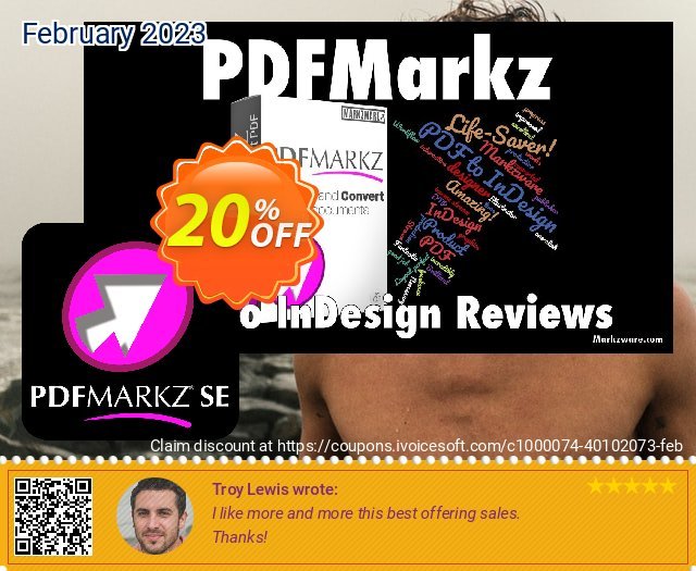 PDFMarkz SE for Windows discount 20% OFF, 2024 Int' Nurses Day offering sales. 20% OFF PDFMarkz SE for Windows, verified