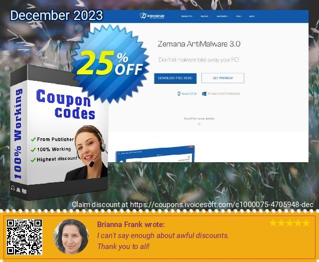 Zemana Mobile Antivirus discount 25% OFF, 2024 Int' Nurses Day offering sales. mehmetyayla.com