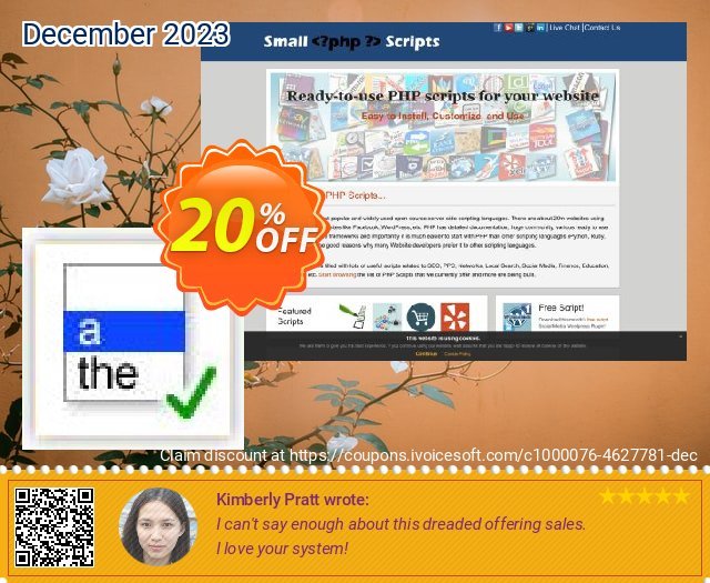 Grammar And Spell Checker Script genial Außendienst-Promotions Bildschirmfoto