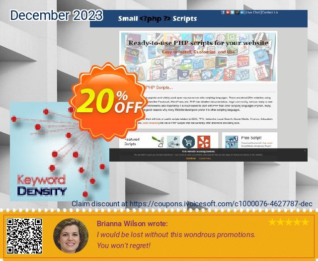 Keyword Density Analyzer Script discount 20% OFF, 2022 Happy New Year promo sales. Keyword Density Analyzer Script Impressive discounts code 2022