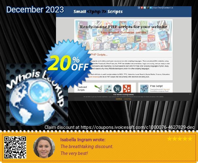 Whois Lookup Script discount 20% OFF, 2024 Spring offering sales. Whois Lookup Script Stunning discounts code 2024