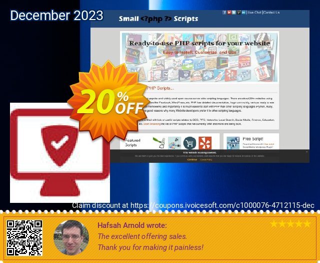 Website Security Audit Script super Verkaufsförderung Bildschirmfoto