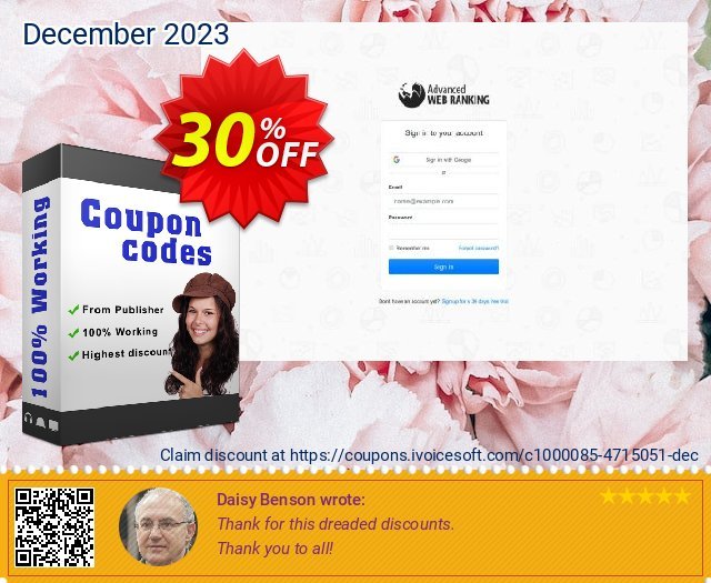 Advanced Web Ranking Starter discount 30% OFF, 2022 Kissing Day offering sales. Advanced Web Ranking Starter fearsome sales code 2022