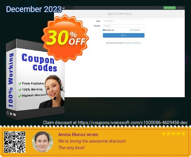 AWRCloud Enterprise Plus 60 großartig Preisnachlass Bildschirmfoto