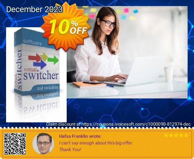 Virtual Switcher - Single PC license unglaublich Außendienst-Promotions Bildschirmfoto