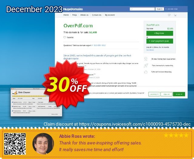 Disk Cleaner for Mac dahsyat voucher promo Screenshot