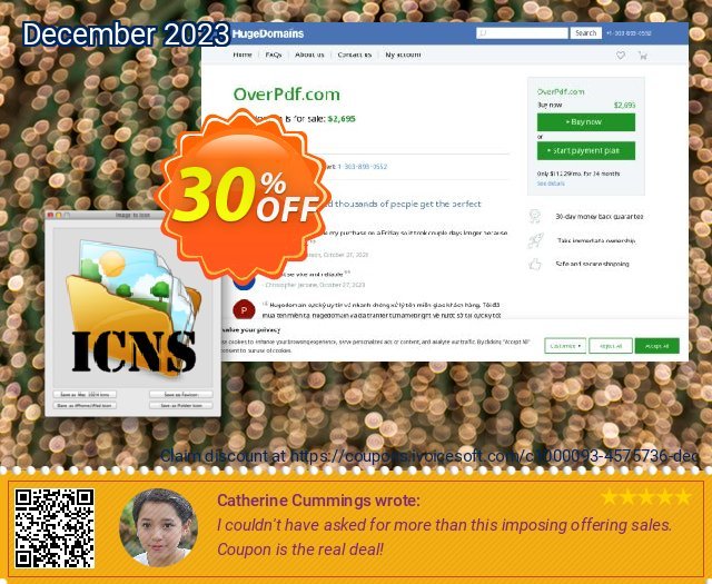 Image to icon for Mac discount 30% OFF, 2024 April Fools' Day promo. Image to icon for Mac imposing promotions code 2024