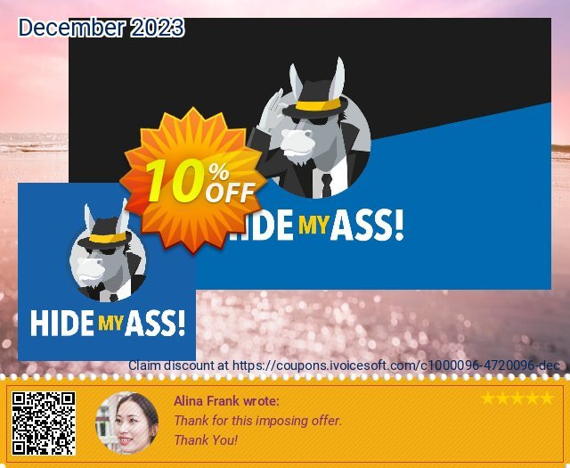 Hidemyass 6 Months discount 10% OFF, 2024 April Fools' Day offering sales. 6 Months 29.99 Special super discounts code 2024