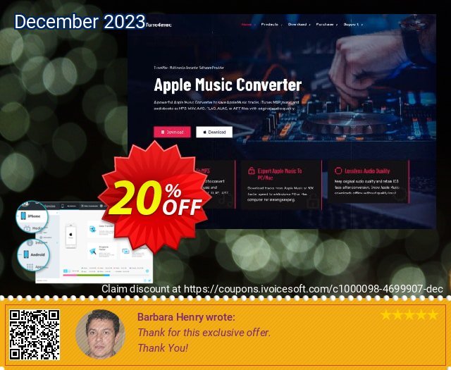 Syncios Ultimate discount 20% OFF, 2022 Happy New Year offering sales. Syncios Ultimate exclusive promo code 2022
