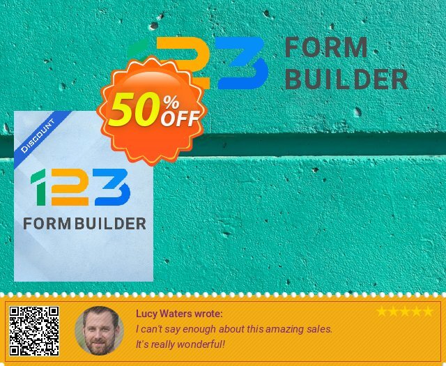 123FormBuilder Professional 惊人的 优惠码 软件截图