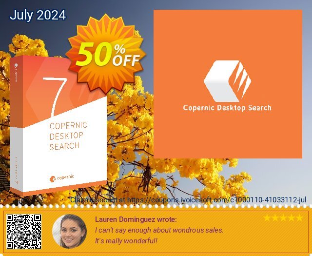 Copernic Desktop & Cloud Search Elite 3 Years discount 50% OFF, 2024 Magic Day discount. Copernic Affiliate Everyday Promo