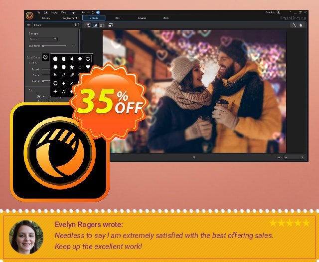 PhotoDirector 13 Ultra discount 35% OFF, 2024 Mother's Day offering sales. 35% OFF PhotoDirector 13 Ultra, verified