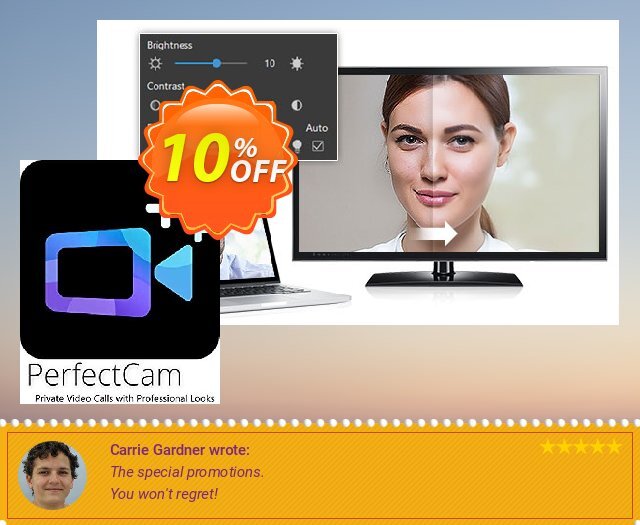 PerfectCam discount 10% OFF, 2024 Int' Nurses Day promotions. 10% OFF PerfectCam Jan 2024